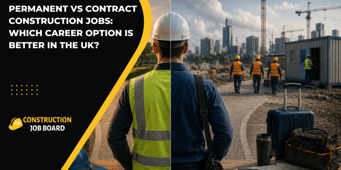 Permanent vs Contract Construction Jobs: Which Career Option Is Better in the UK?