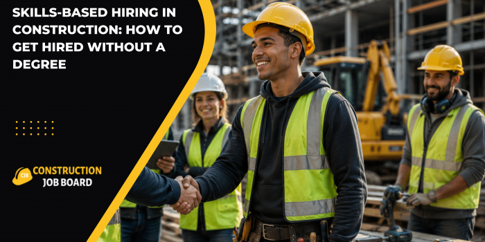 Skills-Based Hiring in Construction: How to Get Hired Without a Degree