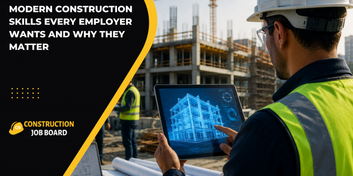 Modern Construction Skills Every Employer Wants and Why They Matter