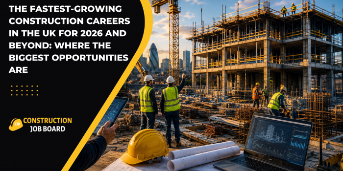 The Fastest-Growing Construction Careers in the UK for 2026 and Beyond: Where the Biggest Opportunities Are