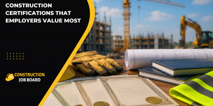 Construction Certifications That Employers Value Most