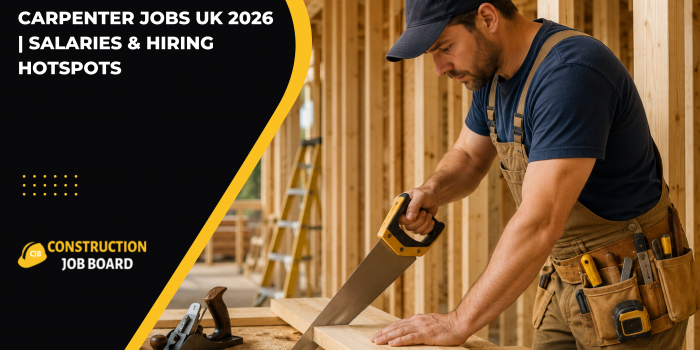 Carpenter Jobs UK 2026 | Salaries & Hiring Hotspots