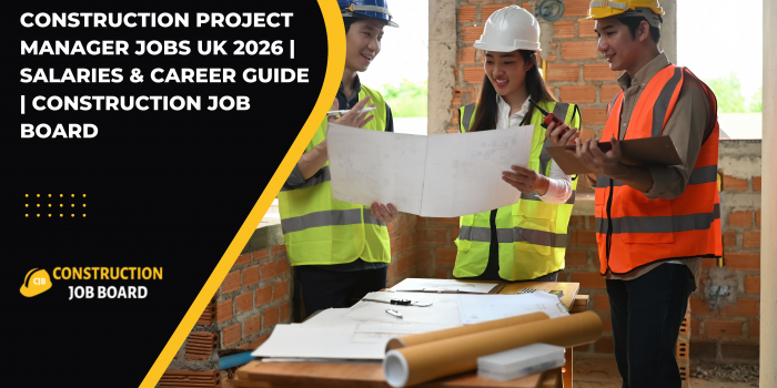 Construction Project Manager Jobs UK 2026 | Salaries & Career Guide | Construction Job Board
