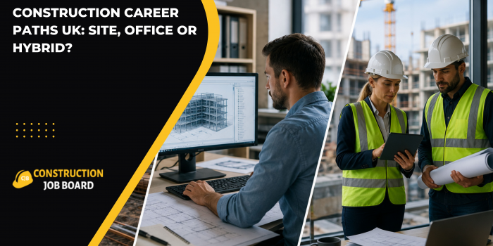 Construction Career Paths UK: Site, Office or Hybrid?