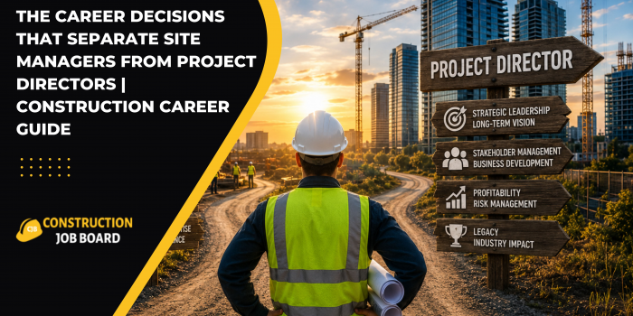 The Career Decisions That Separate Site Managers from Project Directors | Construction Career Guide