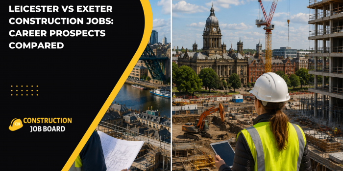 Leicester vs Exeter Construction Jobs: Career Prospects Compared