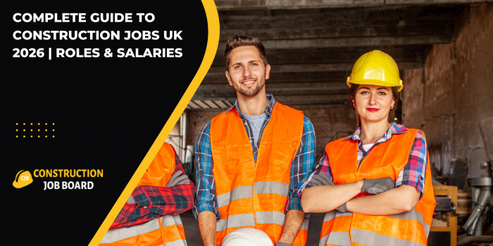 Complete Guide to Construction Jobs UK 2026 | Roles & Salaries