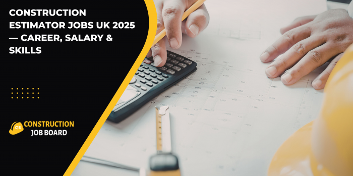 Construction Estimator Jobs UK 2025 — Career, Salary & Skills | ConstructionJobBoard.co.uk