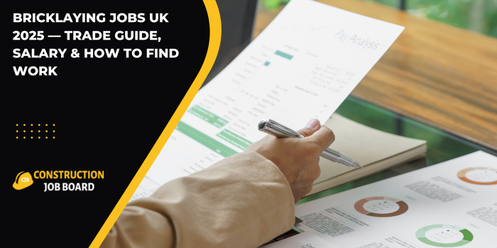 Bricklaying Jobs UK 2025 — Trade Guide, Salary & How to Find Work | ConstructionJobBoard.co.uk