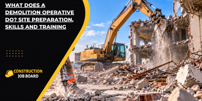What Does a Demolition Operative Do? Site Preparation, Skills and Training