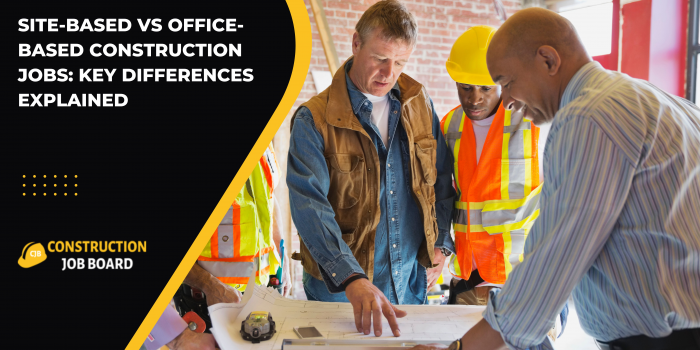 Site-Based vs Office-Based Construction Jobs: Key Differences Explained