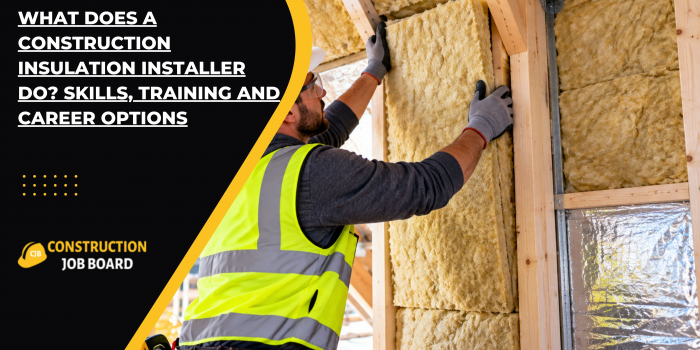 What Does a Construction Insulation Installer Do? Skills, Training and Career Options