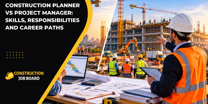 Construction Planner vs Project Manager: Skills, Responsibilities and Career Paths