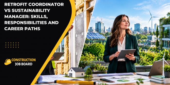 Retrofit Coordinator vs Sustainability Manager: Skills, Responsibilities and Career Paths