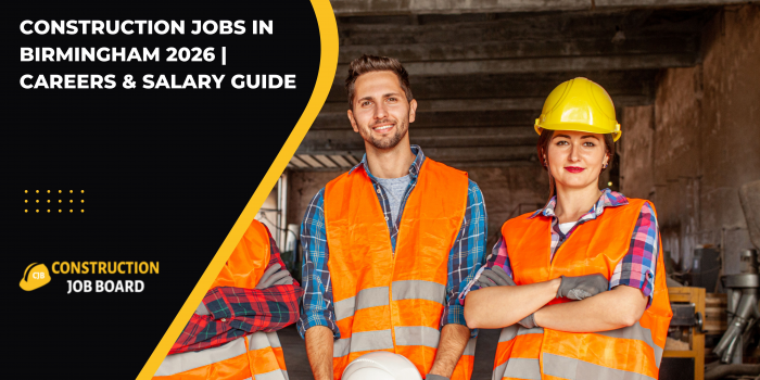 Construction Jobs in Birmingham 2026 | Careers & Salary Guide