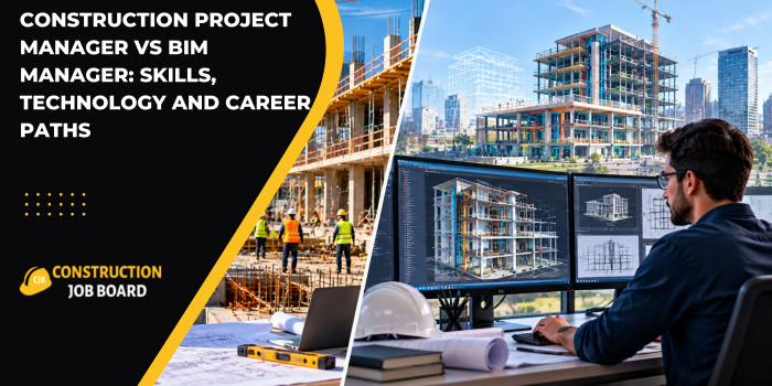 Construction Project Manager vs BIM Manager: Skills, Technology and Career Paths