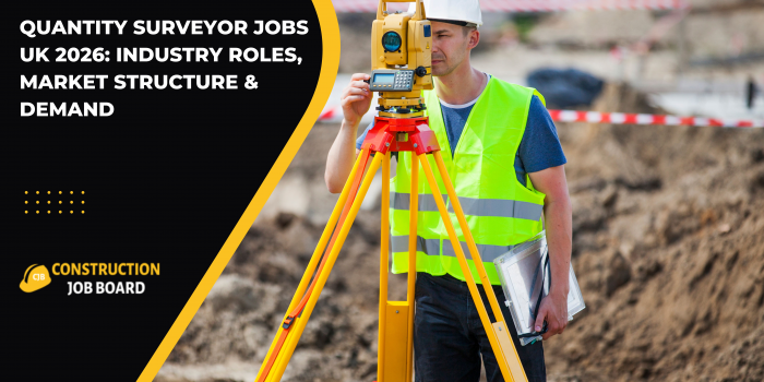Quantity Surveyor Jobs UK 2026: Industry Roles, Market Structure & Demand