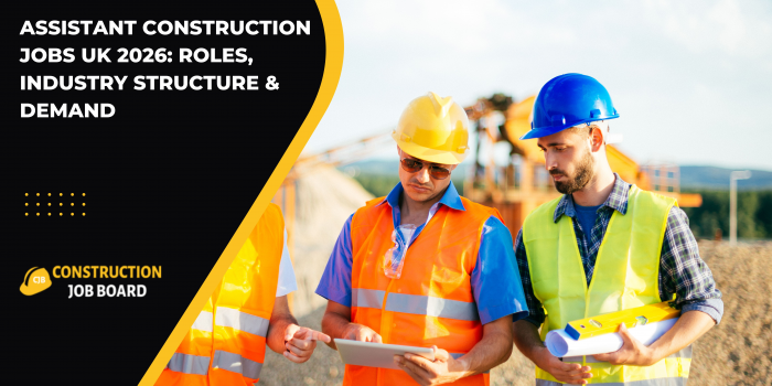 Assistant Construction Jobs UK 2026: Roles, Industry Structure & Demand