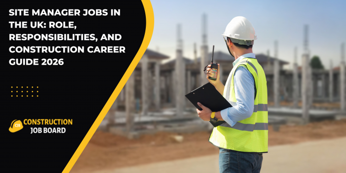 Site Manager Jobs in the UK: Role, Responsibilities, and Construction Career Guide 2026