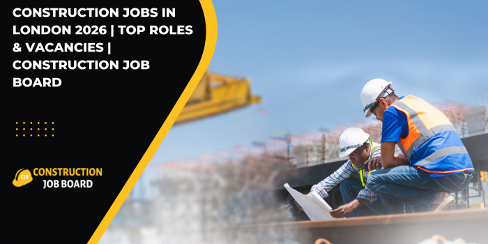 Construction Jobs in London 2026 | Top Roles & Vacancies | Construction Job Board
