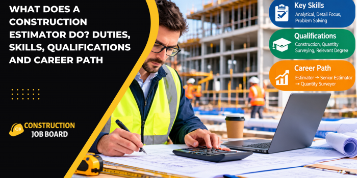 What Does a Construction Estimator Do? Duties, Skills, Qualifications and Career Path