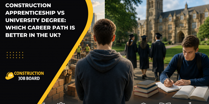 Construction Apprenticeship vs University Degree: Which Career Path Is Better in the UK?